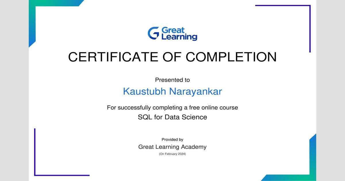 Certificate 5